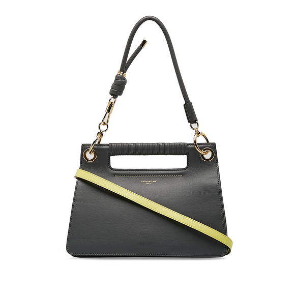 Pre-Loved Givenchy Small Leather Whip Satchel - Picture 1 of 11